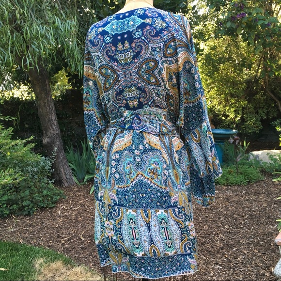 Kimono Sleeve Mini Dress/Tunic - Picture 4 of 8